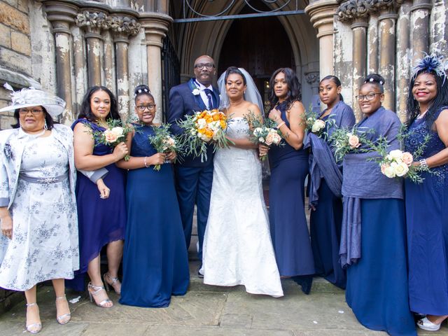 Donna and Lateef's Wedding in London - South East, South East London 76