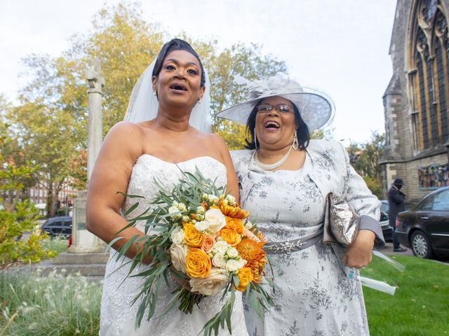 Donna and Lateef's Wedding in London - South East, South East London 78