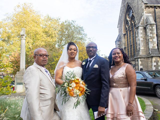 Donna and Lateef's Wedding in London - South East, South East London 80