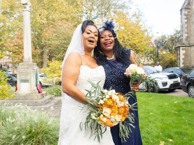 Donna and Lateef's Wedding in London - South East, South East London 82