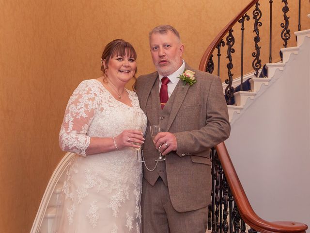 Gail and Clive's Wedding in Eastwood, Nottinghamshire 13