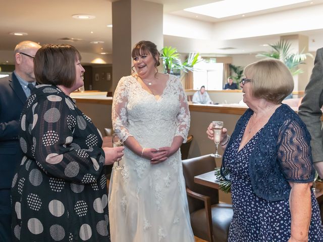 Gail and Clive's Wedding in Eastwood, Nottinghamshire 27
