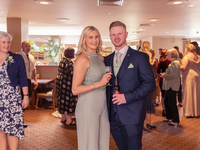 Gail and Clive's Wedding in Eastwood, Nottinghamshire 35
