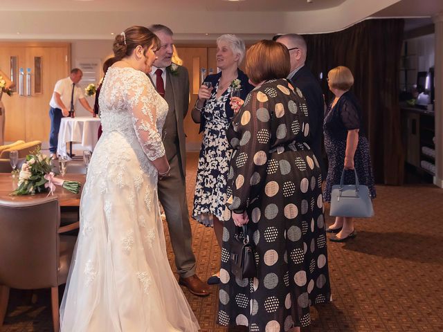 Gail and Clive's Wedding in Eastwood, Nottinghamshire 43