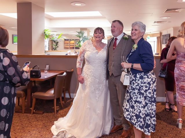 Gail and Clive's Wedding in Eastwood, Nottinghamshire 48