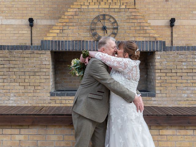 Gail and Clive's Wedding in Eastwood, Nottinghamshire 53