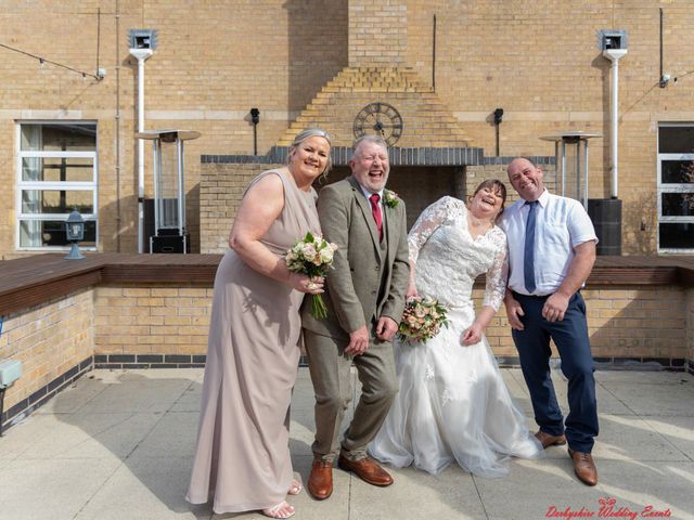 Gail and Clive's Wedding in Eastwood, Nottinghamshire 56