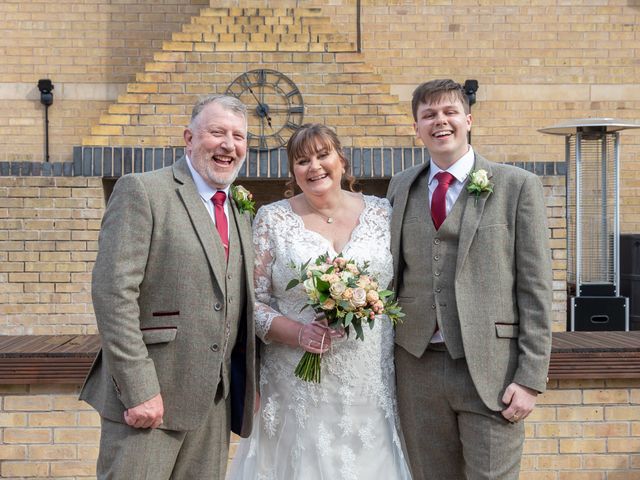 Gail and Clive's Wedding in Eastwood, Nottinghamshire 57
