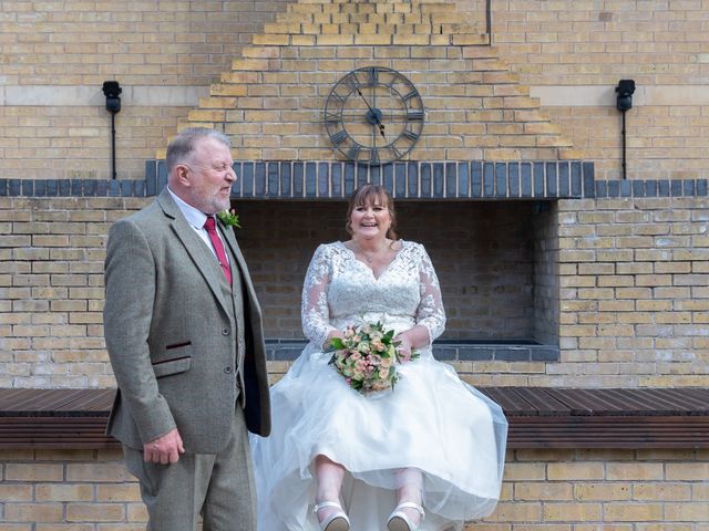 Gail and Clive's Wedding in Eastwood, Nottinghamshire 60