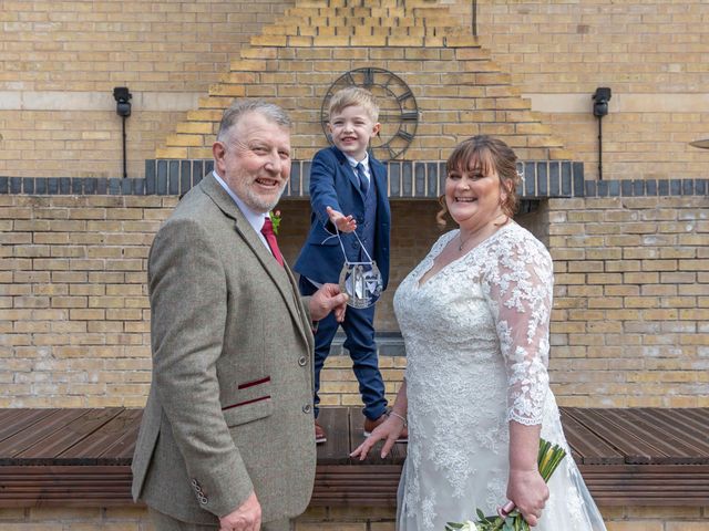 Gail and Clive's Wedding in Eastwood, Nottinghamshire 61