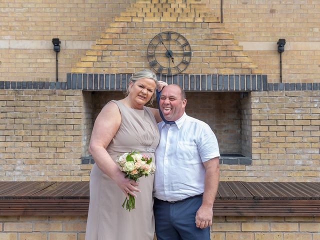 Gail and Clive's Wedding in Eastwood, Nottinghamshire 62