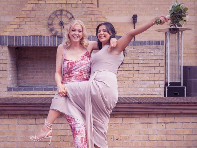 Gail and Clive's Wedding in Eastwood, Nottinghamshire 65