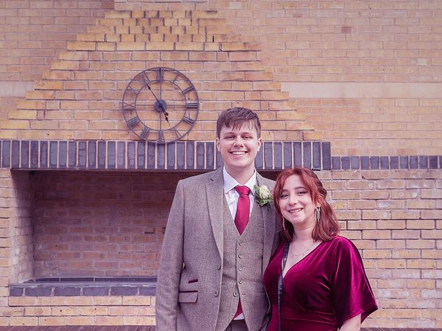 Gail and Clive's Wedding in Eastwood, Nottinghamshire 68