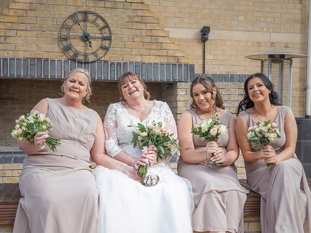 Gail and Clive's Wedding in Eastwood, Nottinghamshire 71
