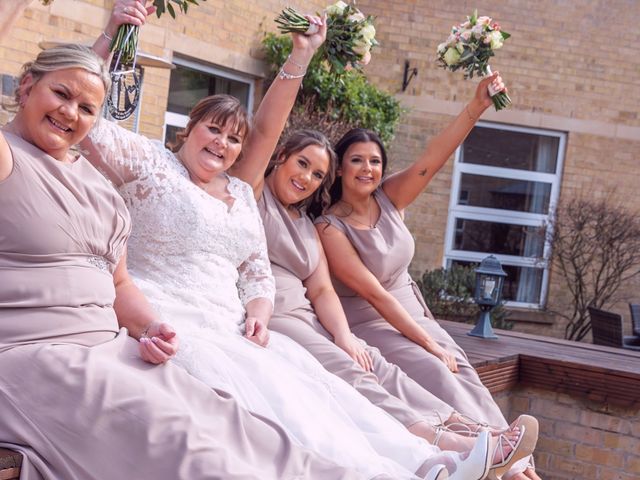 Gail and Clive's Wedding in Eastwood, Nottinghamshire 72