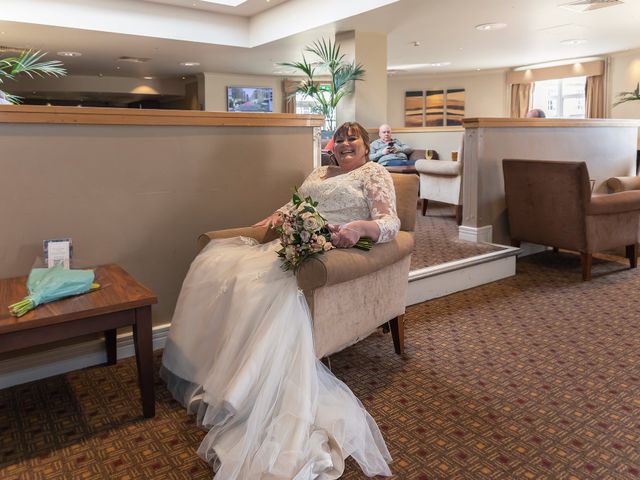 Gail and Clive's Wedding in Eastwood, Nottinghamshire 81