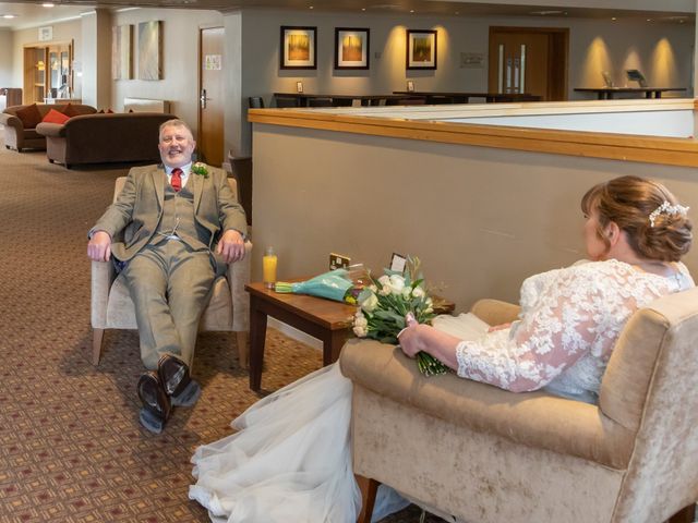 Gail and Clive's Wedding in Eastwood, Nottinghamshire 82