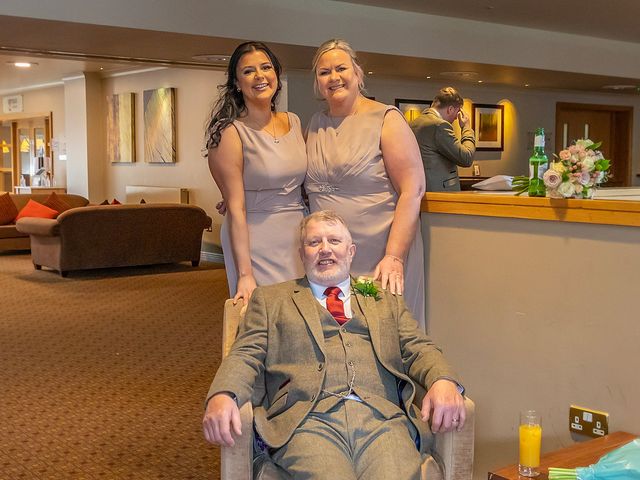 Gail and Clive's Wedding in Eastwood, Nottinghamshire 83