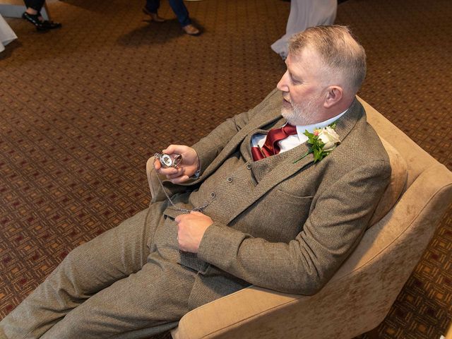 Gail and Clive's Wedding in Eastwood, Nottinghamshire 84