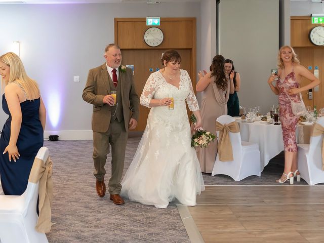 Gail and Clive's Wedding in Eastwood, Nottinghamshire 89