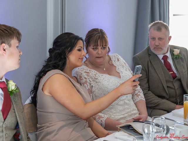 Gail and Clive's Wedding in Eastwood, Nottinghamshire 97