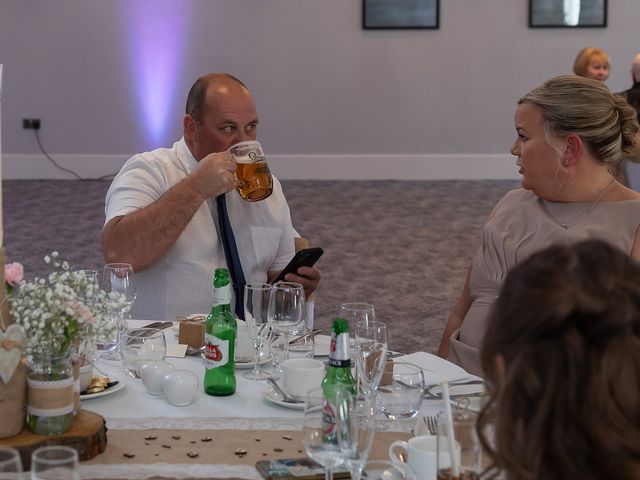 Gail and Clive's Wedding in Eastwood, Nottinghamshire 98