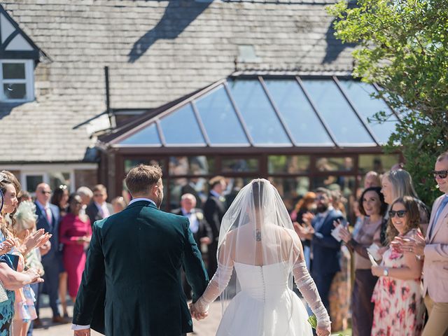 Joe and Lisa's Wedding in Wilmslow, Cheshire 76