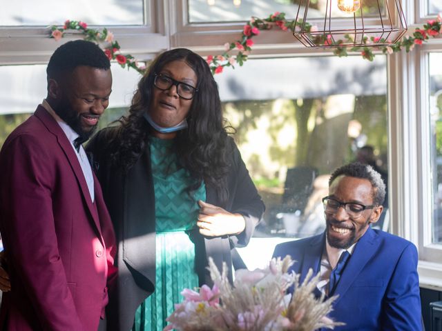 Sarah and Tendai's Wedding in London - East, East London 87