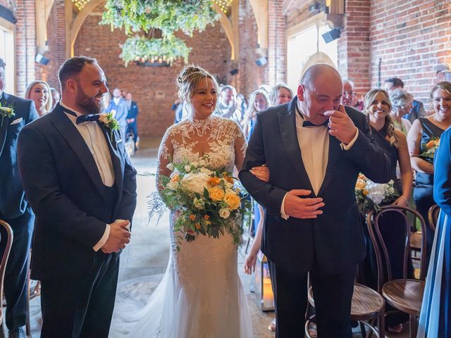Sam and Emma's Wedding in Edwinstowe, Nottinghamshire 54