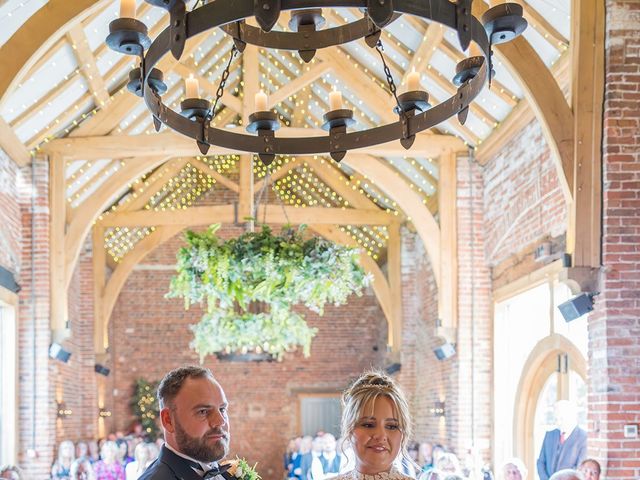 Sam and Emma's Wedding in Edwinstowe, Nottinghamshire 59