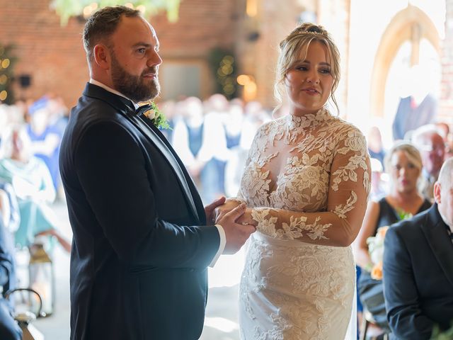Sam and Emma's Wedding in Edwinstowe, Nottinghamshire 61