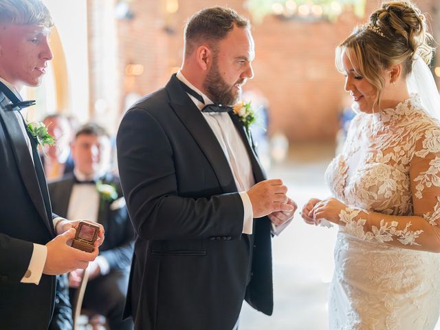 Sam and Emma's Wedding in Edwinstowe, Nottinghamshire 62