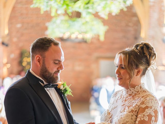 Sam and Emma's Wedding in Edwinstowe, Nottinghamshire 63