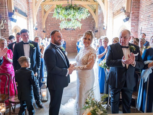 Sam and Emma's Wedding in Edwinstowe, Nottinghamshire 70