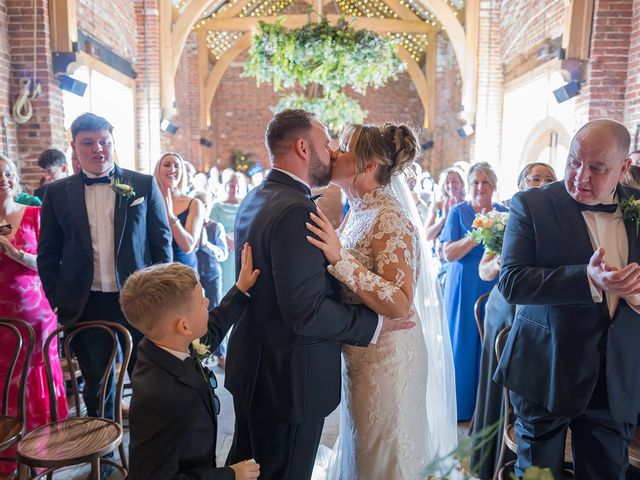 Sam and Emma's Wedding in Edwinstowe, Nottinghamshire 71