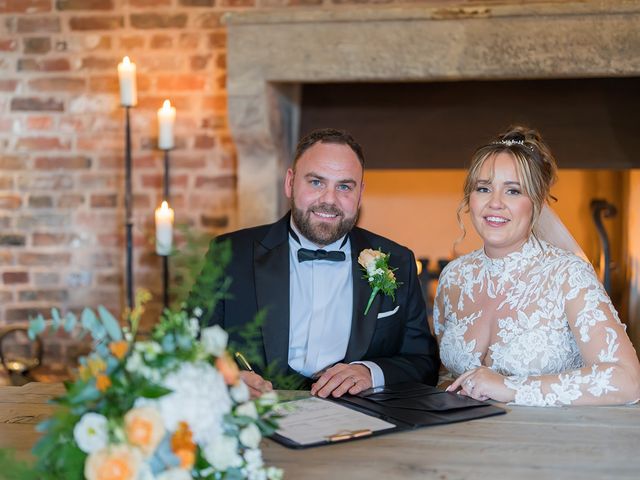 Sam and Emma's Wedding in Edwinstowe, Nottinghamshire 74