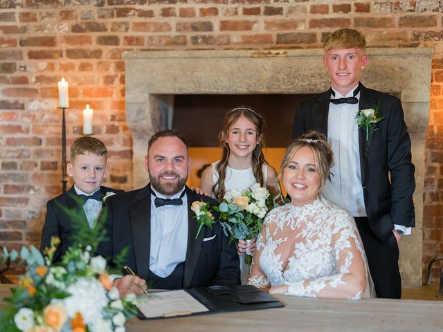 Sam and Emma's Wedding in Edwinstowe, Nottinghamshire 77