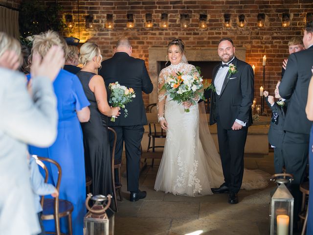 Sam and Emma's Wedding in Edwinstowe, Nottinghamshire 79