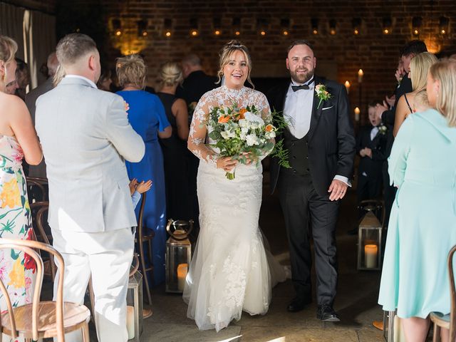 Sam and Emma's Wedding in Edwinstowe, Nottinghamshire 81