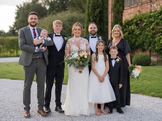 Sam and Emma's Wedding in Edwinstowe, Nottinghamshire 105