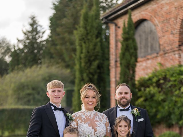 Sam and Emma's Wedding in Edwinstowe, Nottinghamshire 106