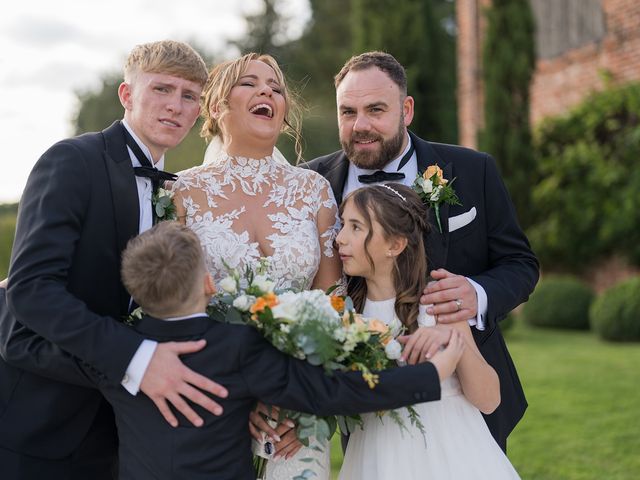 Sam and Emma's Wedding in Edwinstowe, Nottinghamshire 108