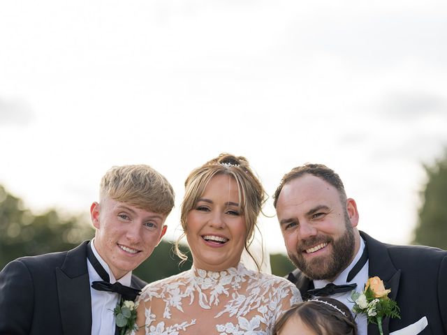 Sam and Emma's Wedding in Edwinstowe, Nottinghamshire 109