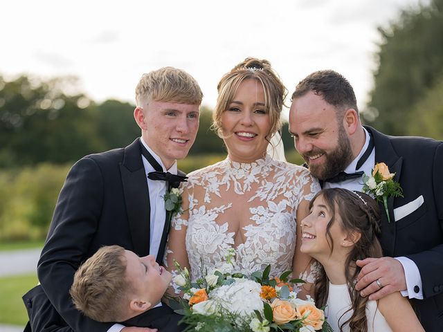 Sam and Emma's Wedding in Edwinstowe, Nottinghamshire 110
