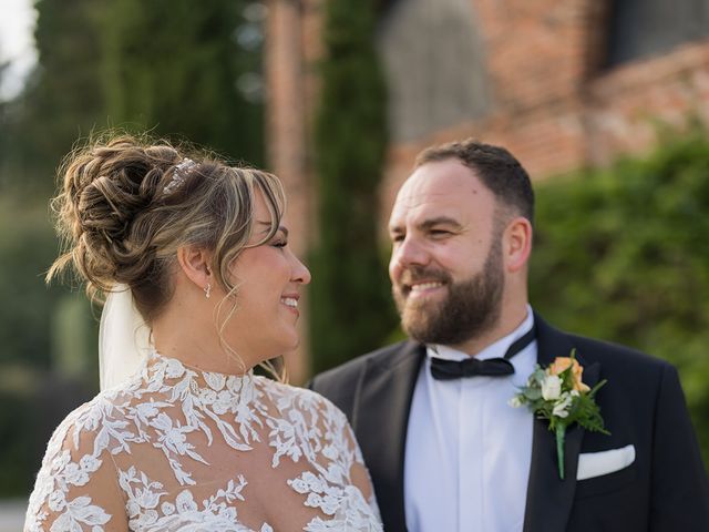Sam and Emma's Wedding in Edwinstowe, Nottinghamshire 112