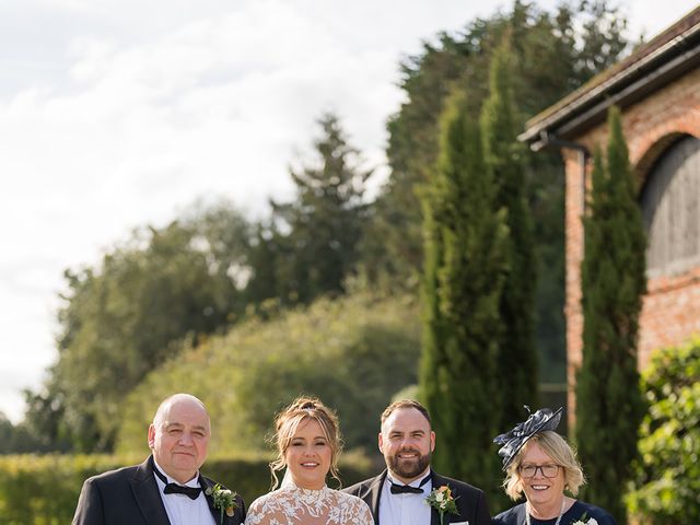 Sam and Emma's Wedding in Edwinstowe, Nottinghamshire 116