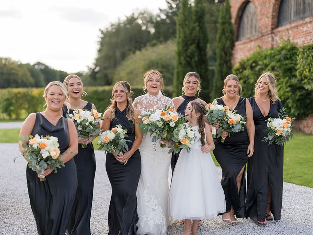 Sam and Emma's Wedding in Edwinstowe, Nottinghamshire 124