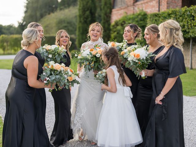 Sam and Emma's Wedding in Edwinstowe, Nottinghamshire 125