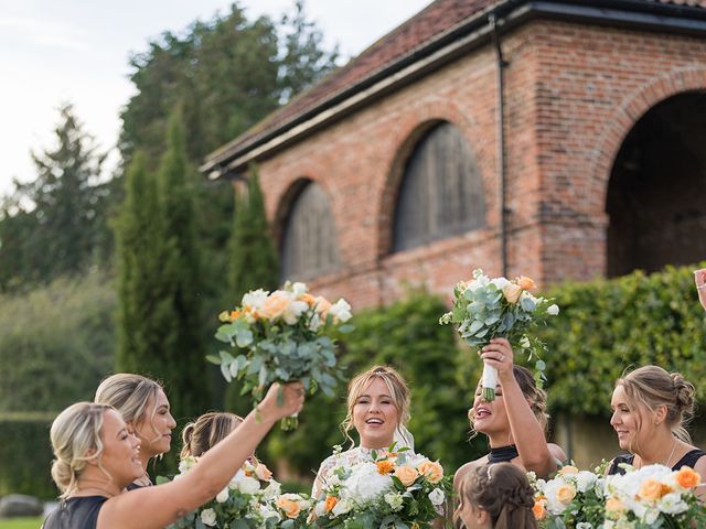 Sam and Emma's Wedding in Edwinstowe, Nottinghamshire 127