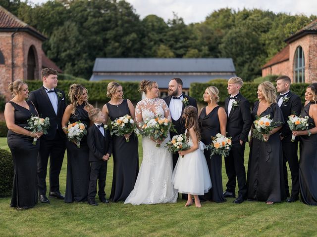 Sam and Emma's Wedding in Edwinstowe, Nottinghamshire 130